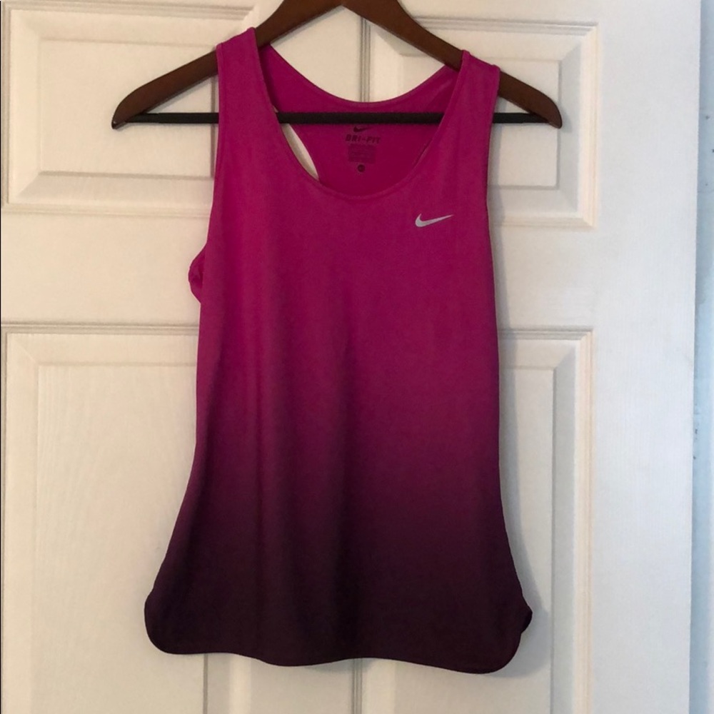 Nike ombre tank top size XS